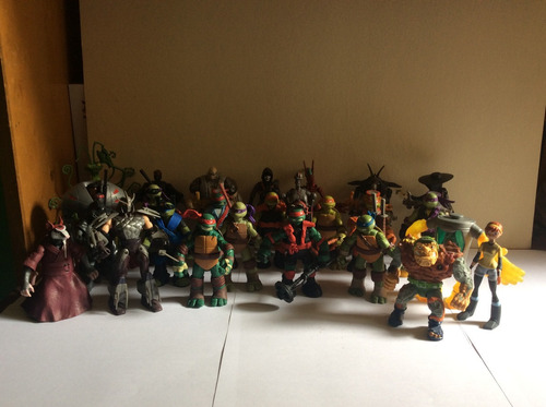 Figuras Tortugas Ninja Lote 