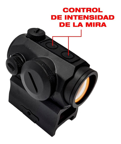 Imagen 4 de 10 de Mira Red Dot Punto Rojo Riel 11 22 Mm R5