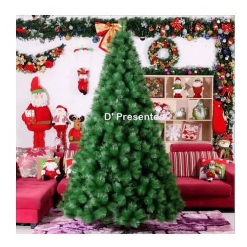 Arvore De Natal Pinheiro Luxo Verde 1,80m C/420 Galhos | Frete grátis