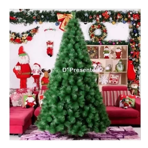 Arvore natal pinheiro luxo 1 80m c 420 galhos