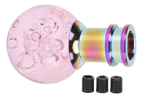 Manopla De Câmbio Manual, Design De Bolha Rosa