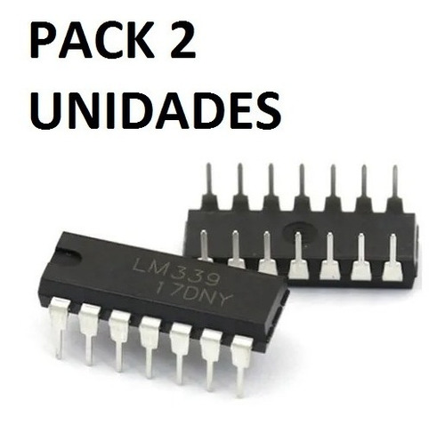 Componente Electronico Integrado Lm339 Nte834 Pack 2