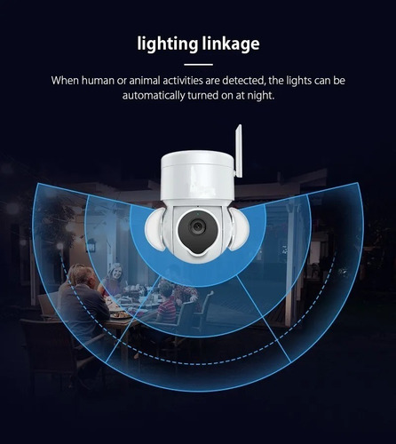 Imagen 4 de 8 de Camara De Seguridad Wifi 3 Mp Ptz Tuya Alexa / Google Domo