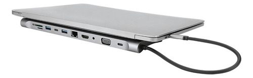 Base De Expansión Usb 3 A Lector De Tarjetas 11 En 1 Tipo C