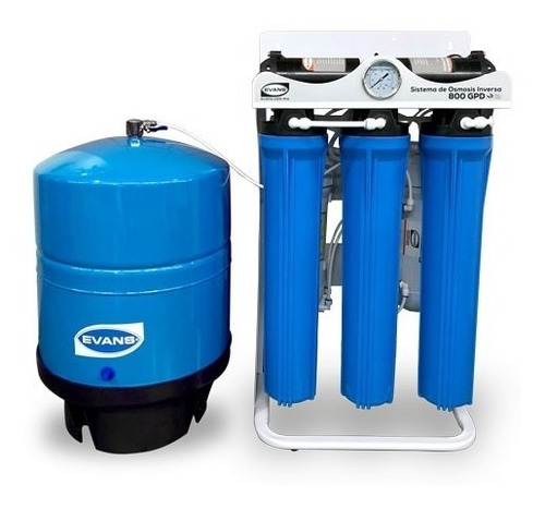 Purificador Osmosis Inversa 800 Gpd 6 Etapas Uv 12 Watts