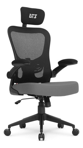 Cadeira Dt3 Office Vita Headrest Grey 14231-1 Cor Cinza Material Do Estofamento Espuma