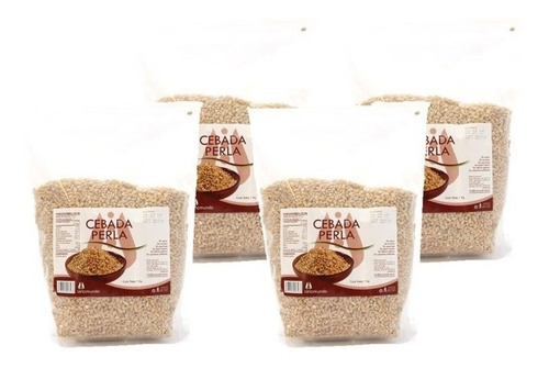 Cebada Perla 1k Caja De 4 Bolsas (4kg) Sano Mundo