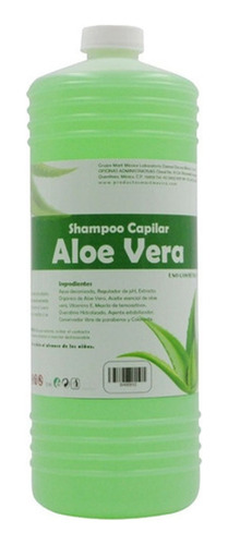 Shampoo Hidratante Natural De Sábila 1 Litro