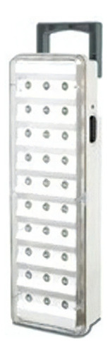 Luz Emergencia 30 Leds Autonomia 15 Horas Pack X 10 Color Blanco