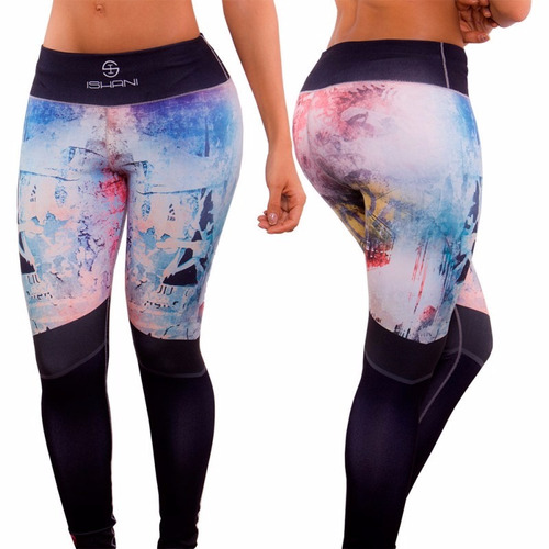 Leggin Legis Deportivos Suplex Lycras Pantalones Gimnasio