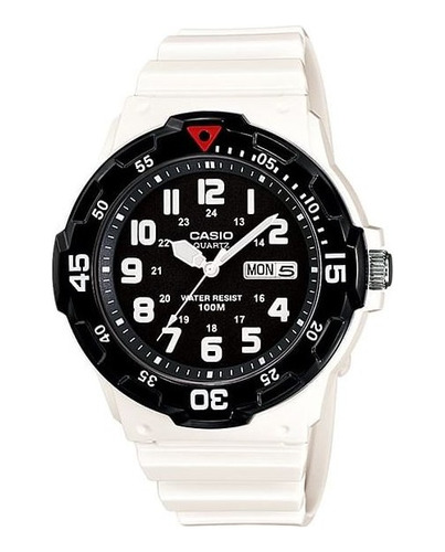 Reloj Casio Blanco Mrw-200hc-7bv 100% Original Gta 2 Años