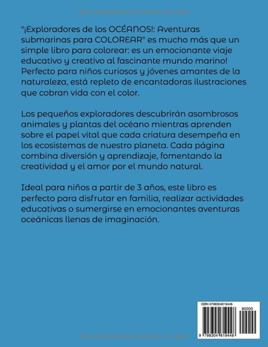 Exploradores De Los Oceanos!: Aventuras Submarinas Para Colo