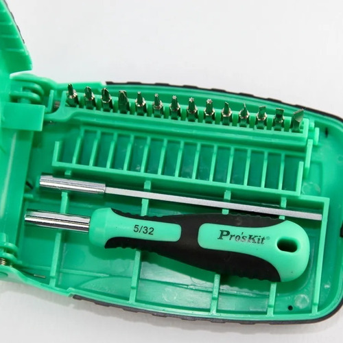 Imagen 5 de 10 de Set Destornilladores Proskit 15en1 Precision +extencion 9804