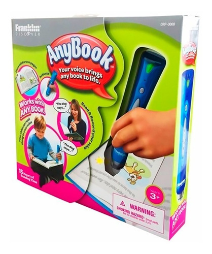 Caneta Infantil Educacional Interativa Anybook Reader