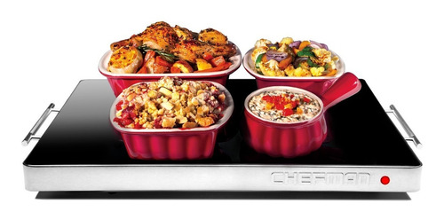 Imagen 1 de 4 de Calentador De Comida Chefman Tope De Vidrio Rest Hoteles