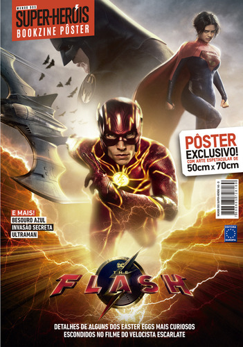 Superpôster Mundo Dos Super-heróis - The Flash - Trio De H, De Editora Europa. Editorial Europa, Capa Mole, Edição 2023-07-14 00:00:00 Em Português