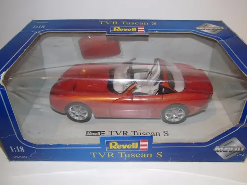 Tvr Tuscan S Mk1 - Miniatura 1:18 Revell - Laranja Perolado