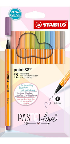 Stabilo Point 88 Juegos De Bolígrafos, Multicolor