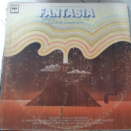 Portada Orquesta De Filadelfia Eugene Ormandy Fantasia P2