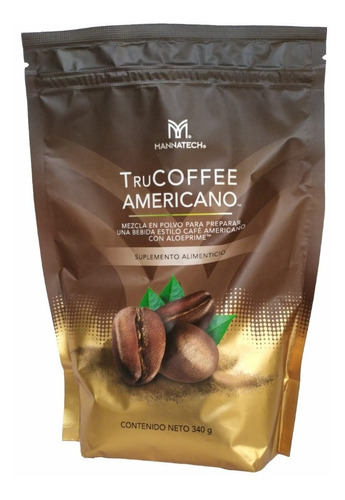 Trucoffee Americano Con Aloeprime, Mannatech