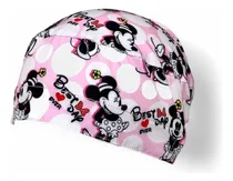 Comprar Pack X4 Gorros Médico Tela Nova Rosa Mickey Mouse