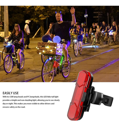 Luces Traseras De Bicicleta Luz Led Para Bicicleta Linterna