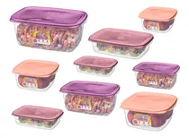Comprar Set X9 Contenedores Herméticos Recipientes San Remo Fácil