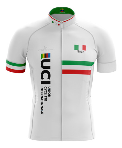 Jersey Ciclismo Uci Italy Manga Corta