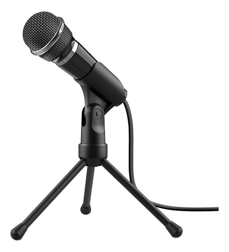 Microfono Enchufe 0.138 In Interruptor Silencio Tripode Para