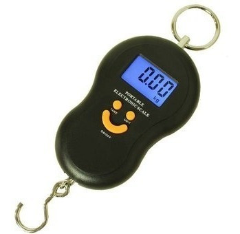 Pesa Bascula Balanza Viajera Portatil Mano Dinamometro 40 Kg