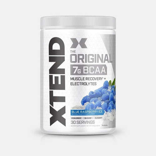 Xtend Scivation Bcaa 30 Servicios Sabor Blue Raspberry Ice