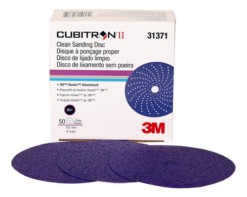 3m 31371 Cubitron Ii - Disco Abrasivo Para Lijado, 6 Pulgada