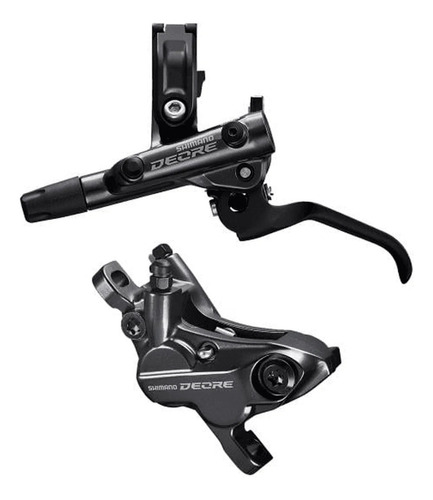 Freio Disco Shimano Deore Bl-m6120 4 Pistões Pastilha Metal