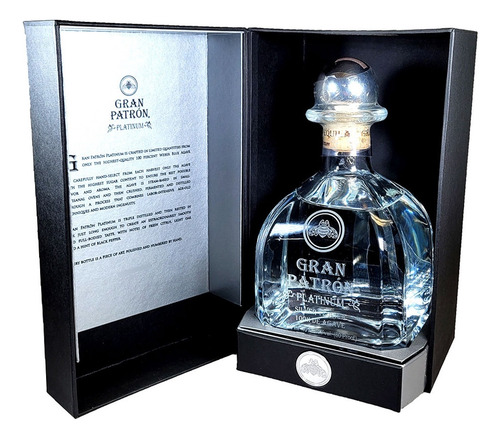 Tequila Gran Patron Platinum Con Estuche Bostonmartin
