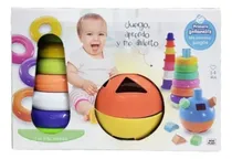 Comprar Torre Apilable Encastre 3 En 1 Mis Primeros Juegos New Plast