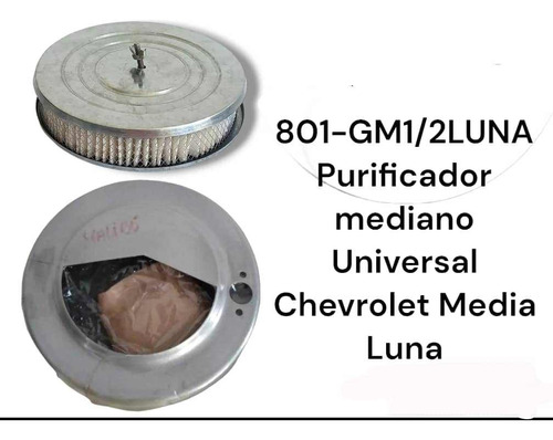 Purificador Aire Universal  Chevrolet Media Luna 