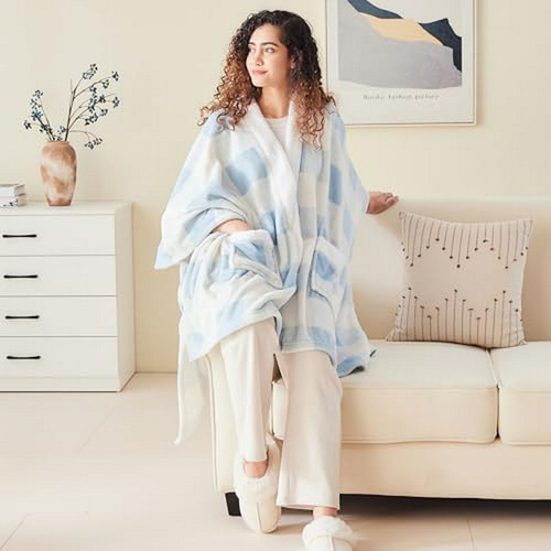 Ulazy Manta, Poncho Chal Manta Para Mujeres Y Hombres Patrón