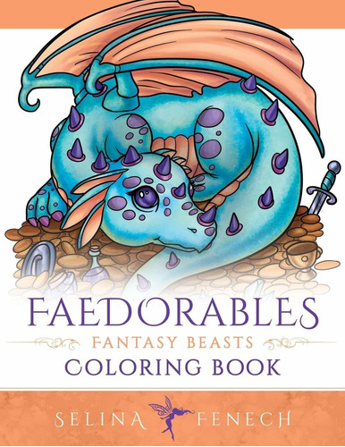 Libro Faedorables Fantasy Beasts Coloring Book: 23 Nuevo