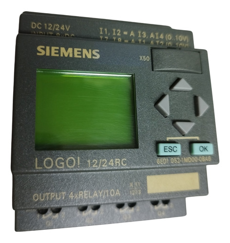 6ed1052-1md00-0ba6 Logo! Siemens Programador Seminuevo.