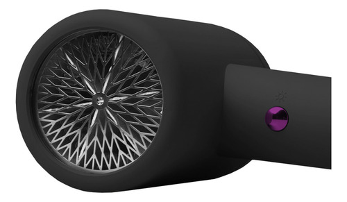 Secadora De Cabello Profesional Daewoo 2 Velocidades 110°c Indicador Led Temperatura Tecnología Iónica Color Negro Dw-se3