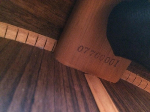 Guitarra Japonesa Westminster Firmada Por Paco De Lucia