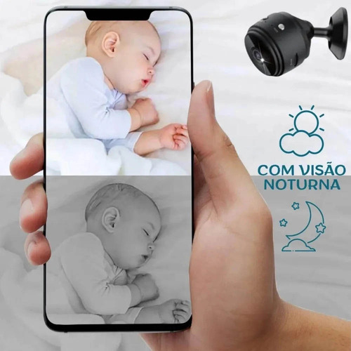 Mini Câmera Espiã A9 Monitoramento Casa Carro Segurança Cor