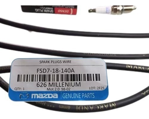 Cables De Bujias Mazda 626 Milenio 2.0 98-02 Con Garantia