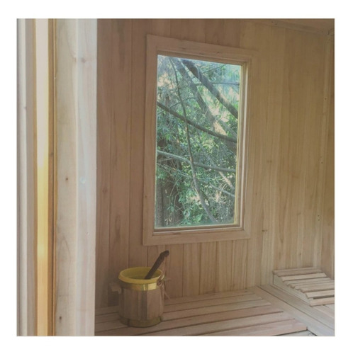 Imagen 5 de 7 de Sauna De Madera Seco 1/2 Personas Oferta!!!