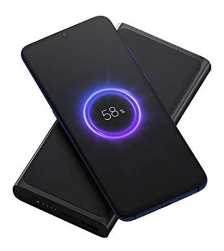 Cargador Portatil Xiaomi 10w Wireless Power Bank 10000 Mha Color Negro