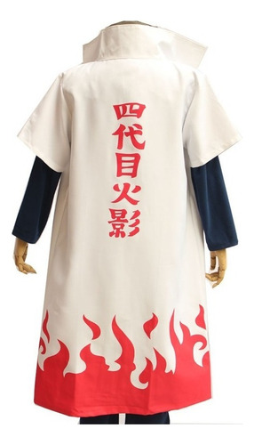 Capa Cosplay Naruto Cuarto Yondaime Hokage