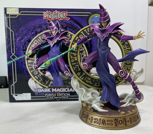 Yu Gi Oh Dark Magician Purple Edition First 4 Figures 12 Pul