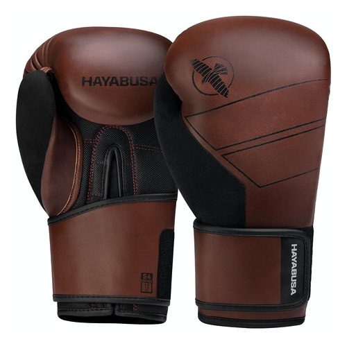 Guantes P/ Entrenamiento De Boxeo Hayabusa, 12 Oz, Marrón