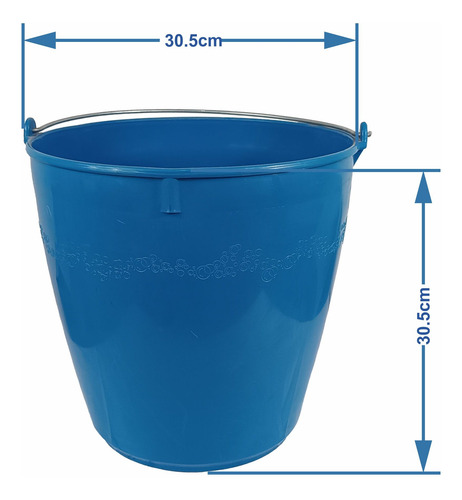 Cubeta Flexible De Plástico 6 Litros Resistente