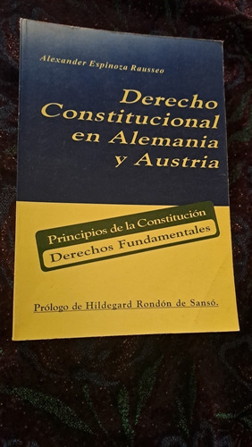 Derecho Constitucional En Alemania Y Australia, Alexander